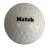 Disa Dimple Match Hollow Core White