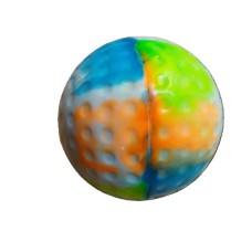 Multi Swirl Hockey Ball