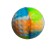Multi Swirl Hockey Ball