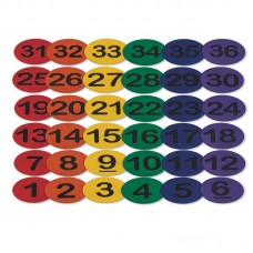 Numbers Spot Markers 1-36