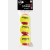 Dunlop Stage 3 Red 3 balls per tube
