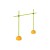 Slalom Pole Combo Set