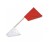 Athletic Flags Red/White Athletic Flags Red/White