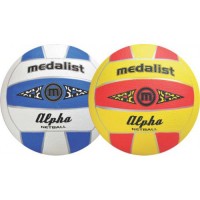 Alpha moulded netball ball size 4,5